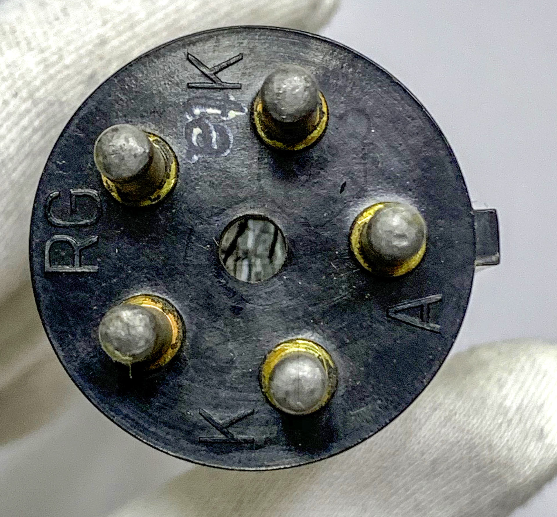 Röhren mit: Poströhre, 5pol.